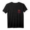 Deus Vult Tempelritter Kostüm & Kreuz Templer T-Shirt  Mittelalterliches Design für Fans von Kreuzzügen, Rittertum & Templar-Geschichte