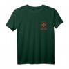 Deus Vult Tempelritter Kostüm & Kreuz Templer T-Shirt  Mittelalterliches Design für Fans von Kreuzzügen, Rittertum & Templar-Geschichte