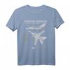 Tornado Jet Fighter Airplane Blueprint T-Shirt  Militär, Luftwaffe & Flugzeugliebhaber Geschenk für Vatertag & Weihnachten