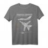 Tornado Jet Fighter Airplane Blueprint T-Shirt  Militär, Luftwaffe & Flugzeugliebhaber Geschenk für Vatertag & Weihnachten