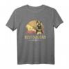 Bester Hundepapa Schäferhund Papa Vintage Welpen Design Hund T-Shirt  Perfektes Geschenk zum Vatertag, Geburtstag & Weihnachten für Hundeliebhaber