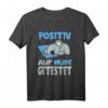 Lustiges Koalabär Beuteltier Koala T-Shirt - Positiv auf Müde Getestet, ideales Geschenk für Tierliebhaber, Morgenmuffel & Bären-Fans