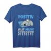 Lustiges Koalabär Beuteltier Koala T-Shirt - Positiv auf Müde Getestet, ideales Geschenk für Tierliebhaber, Morgenmuffel & Bären-Fans