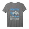 Lustiges Koalabär Beuteltier Koala T-Shirt - Positiv auf Müde Getestet, ideales Geschenk für Tierliebhaber, Morgenmuffel & Bären-Fans
