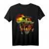 Kenya Afrika Safari Sonnenuntergang T-Shirt mit Wildtieren - Natur, Dschungel & Berge Design für Safari-Liebhaber