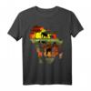 Kenya Afrika Safari Sonnenuntergang T-Shirt mit Wildtieren - Natur, Dschungel & Berge Design für Safari-Liebhaber