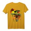 Kenya Afrika Safari Sonnenuntergang T-Shirt mit Wildtieren - Natur, Dschungel & Berge Design für Safari-Liebhaber