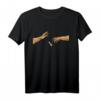 Schachspieler - Die Erschaffung Adams - Schachfiguren Schach T-Shirt für Turniere, Geschenke & Denksportfreunde