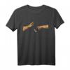 Schachspieler - Die Erschaffung Adams - Schachfiguren Schach T-Shirt für Turniere, Geschenke & Denksportfreunde