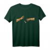 Schachspieler - Die Erschaffung Adams - Schachfiguren Schach T-Shirt für Turniere, Geschenke & Denksportfreunde