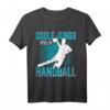 Coole Jungs Spielen Handball T-Shirt mit Spruch - Lustiges Retro Design als Geschenk für Handballspieler, Fans & Trainer