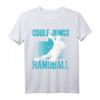 Coole Jungs Spielen Handball T-Shirt mit Spruch - Lustiges Retro Design als Geschenk für Handballspieler, Fans & Trainer