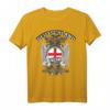 England Design - England läuft in Venen T-Shirt für Fans und Supporter mit Flagge, perfekt für Fußball, Partys und Geschenke