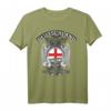England Design - England läuft in Venen T-Shirt für Fans und Supporter mit Flagge, perfekt für Fußball, Partys und Geschenke