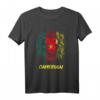 Kamerun Liebhaber Heimat Löwe Flagge T-Shirt  Stolz auf Afrika, Heimatverbundenheit & Reisesouvenir