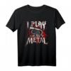 I Play Heavy Metal - Tuba & Tubaspieler (Tubist) Geschenk | Originelles T-Shirt für Musiker & Tubisten als Geburtstags- oder Weihnachtsgeschenk