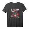 I Play Heavy Metal - Tuba & Tubaspieler (Tubist) Geschenk | Originelles T-Shirt für Musiker & Tubisten als Geburtstags- oder Weihnachtsgeschenk