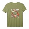 I Play Heavy Metal - Tuba & Tubaspieler (Tubist) Geschenk | Originelles T-Shirt für Musiker & Tubisten als Geburtstags- oder Weihnachtsgeschenk