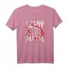 I Play Heavy Metal - Tuba & Tubaspieler (Tubist) Geschenk | Originelles T-Shirt für Musiker & Tubisten als Geburtstags- oder Weihnachtsgeschenk