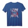 I Play Heavy Metal - Tuba & Tubaspieler (Tubist) Geschenk | Originelles T-Shirt für Musiker & Tubisten als Geburtstags- oder Weihnachtsgeschenk