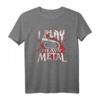 I Play Heavy Metal - Tuba & Tubaspieler (Tubist) Geschenk | Originelles T-Shirt für Musiker & Tubisten als Geburtstags- oder Weihnachtsgeschenk