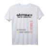 Mein 30. Geburtstag Gästebuch T-Shirt  Lustiges Party-Outfit mit Design 'Wer unterschreibt, kriegt Alkohol' für unvergessliche Feiern