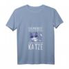 Damen Katzen T-Shirt mit Spruch: 'Sag Mir Nicht Was Ich Zu Tun Habe' - Lustiges Katzenmama Shirt mit V-Ausschnitt für Katzenliebhaberinnen