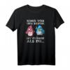 Einer von uns beiden ist klüger als Du - Lustiges Klugscheisser Fun T-Shirt für Party, Freizeit & Humor