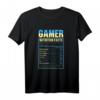 Gamer Nutrition Facts - Lustiges Gamer T-Shirt als Geschenkidee für Gamer, Nerds, Geeks, Gamer Girls & Computerliebhaber