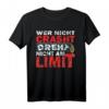 Wer nicht Crasht - Dreher Zerspanungsmechaniker T-Shirt für Werkstatt & CNC Dreher  Lustiges Geschenk für Kollegen, Vatertag & Weihnachten