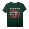 Wer nicht Crasht - Dreher Zerspanungsmechaniker T-Shirt für Werkstatt & CNC Dreher  Lustiges Geschenk für Kollegen, Vatertag & Weihnachten