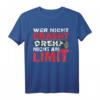 Wer nicht Crasht - Dreher Zerspanungsmechaniker T-Shirt für Werkstatt & CNC Dreher  Lustiges Geschenk für Kollegen, Vatertag & Weihnachten