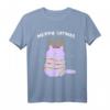 Merry Catmas lustiges Weihnachts-T-Shirt mit Katze im Rentier Kostüm  Perfekt für Katzenliebhaber und Katzenmamas zu Weihnachten