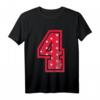 Kinder 4. Geburtstag T-Shirt für Jungen & Mädchen - Retro Design, ideales Geschenk für den 4. Geburtstag, Kinderparty & Geburtstagsfeier