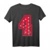 Kinder 4. Geburtstag T-Shirt für Jungen & Mädchen - Retro Design, ideales Geschenk für den 4. Geburtstag, Kinderparty & Geburtstagsfeier