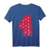 Kinder 4. Geburtstag T-Shirt für Jungen & Mädchen - Retro Design, ideales Geschenk für den 4. Geburtstag, Kinderparty & Geburtstagsfeier