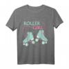 Roller Girl T-Shirt für Mädchen und Frauen - Perfektes Geschenk für Rollschuhliebhaber, Weihnachten & Geburtstag