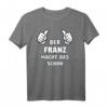 FRANZ T-Shirt Lustiger Spruch Geburtstag & Vatertag Geschenk für Mann mit Namen  Originelles Personalisiertes T-Shirt