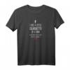 Silhouetto Of A Man Mango Funny Song Lyric T-Shirt - Surreale Parodie für Musik- und Mango-Fans