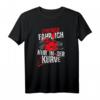 Zweirad fahr ich nur in der Kurve - Lustiges Quad ATV Motiv T-Shirt für Offroad-Fans, Väter & Geburtstagsfeiern