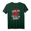 Zweirad fahr ich nur in der Kurve - Lustiges Quad ATV Motiv T-Shirt für Offroad-Fans, Väter & Geburtstagsfeiern