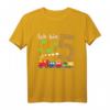 Kinder Junge Geburtstag 5 Jahre Zug Eisenbahn T-Shirt  Perfektes Outfit für den Geburtstag deines Sohnes, Enkel oder Neffen