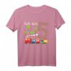 Kinder Junge Geburtstag 5 Jahre Zug Eisenbahn T-Shirt  Perfektes Outfit für den Geburtstag deines Sohnes, Enkel oder Neffen