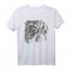 Löwe Portrait Afrika T-Shirt - Lustiges Tiermotiv als Geschenk für Löwenliebhaber, Safari-Fans & Tierfreunde