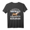 Frau mit Haflinger | Pferde Design Damen Mädchen T-Shirt  Lustiger Spruch & Geschenkidee für Pferde- und Haflinger-Enthusiasten zu Geburtstag & Weihnachten