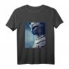 Wild Warrior Cat Illustration T-Shirt  Trendiges Samurai Katzen Design für Sommer, Winter & Geschenke für Tier- und Katzenliebhaber