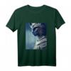 Wild Warrior Cat Illustration T-Shirt  Trendiges Samurai Katzen Design für Sommer, Winter & Geschenke für Tier- und Katzenliebhaber