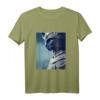 Wild Warrior Cat Illustration T-Shirt  Trendiges Samurai Katzen Design für Sommer, Winter & Geschenke für Tier- und Katzenliebhaber