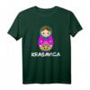 Matryoshka Babuschka T-Shirt mit Russland CCCP Motiv  Perfektes Geschenk für Russlandfans, Kultur- und Souvenir-Liebhaber