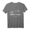 Berge, Wald, Wandern, Aprs-Ski, Skifahren & Südtirol T-Shirt  Perfektes Outdoor-Design für Wander- und Wintersportfans, Geschenkidee für Bergliebhaber